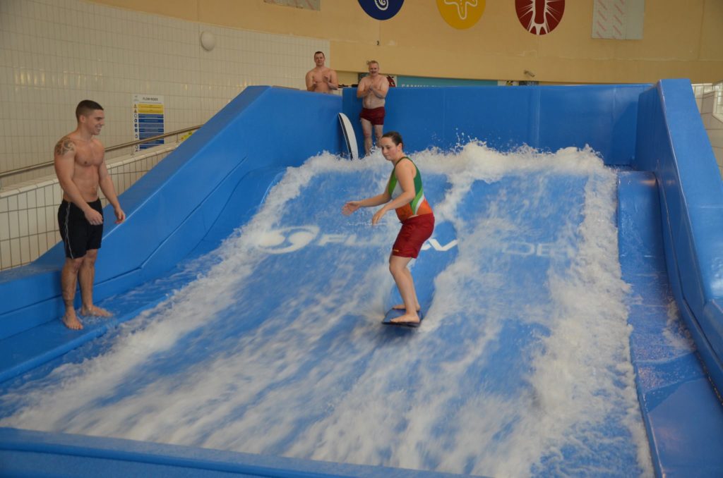 Aqua Zone at the National Aquatic Centre FlowRider® Official The