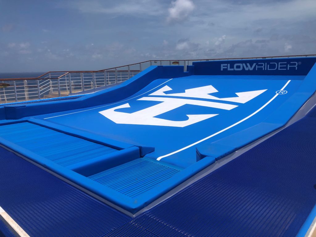 FlowRider Refurbishment After Picture on Allure of the Seas