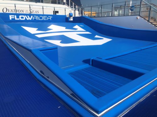 FlowRider Refurbishment on Ovation of the Seas