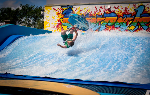 Surf Simulator at Carmel Clay Waterpark