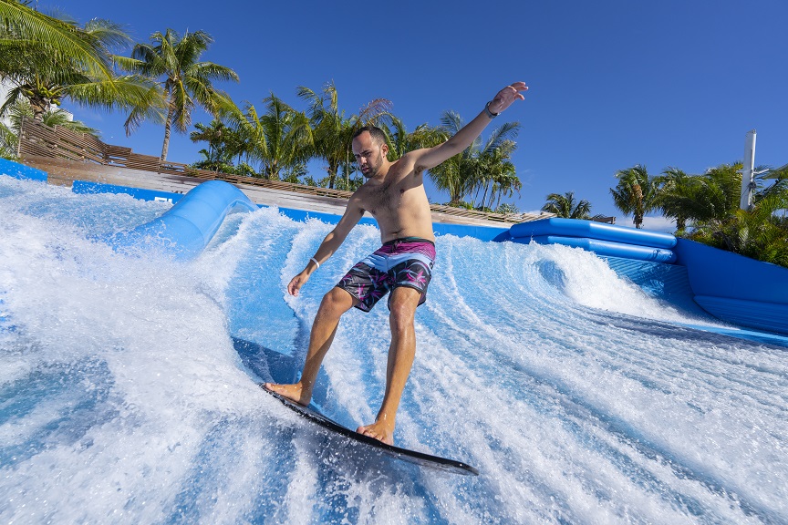 Man on Flowrider