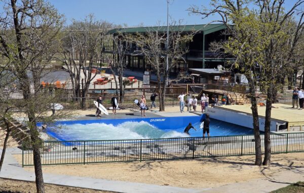 FlowSurf deep-water wave machine at Waco Surf in Waco Texas